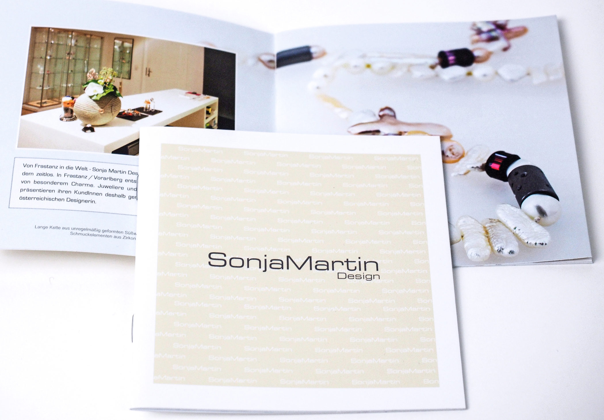 Sonja Martin Design Broschüre